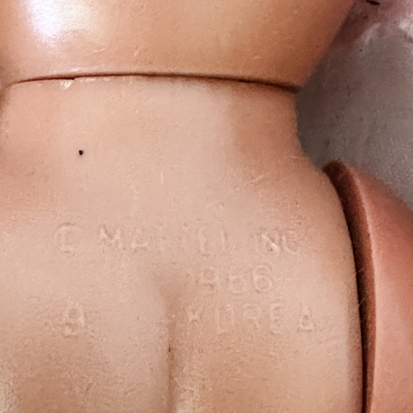 1966 Japan Blonde Malibu‎ Barbie Doll With Flower In Hair Pink Dress - Picture 10 of 13